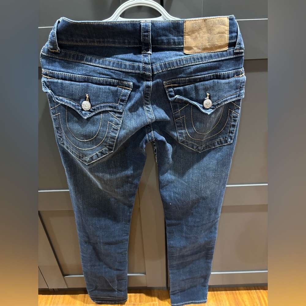 True Religion mens denim pants for 5’5” tall